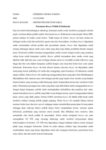 Fenomena Buzzer Politik di Indonesia: Perspektif Anak Muda